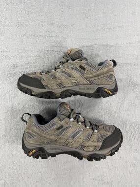 Merrell Moab 2 Ventilator Low Hiking Shoes Womens 8 Brown Vibram No Insoles
